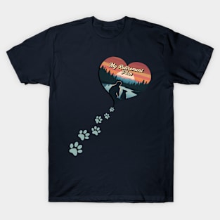 My Retirement Plan Peace & Dogs T-Shirt